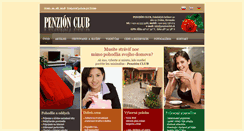 Desktop Screenshot of penzionclub.sk